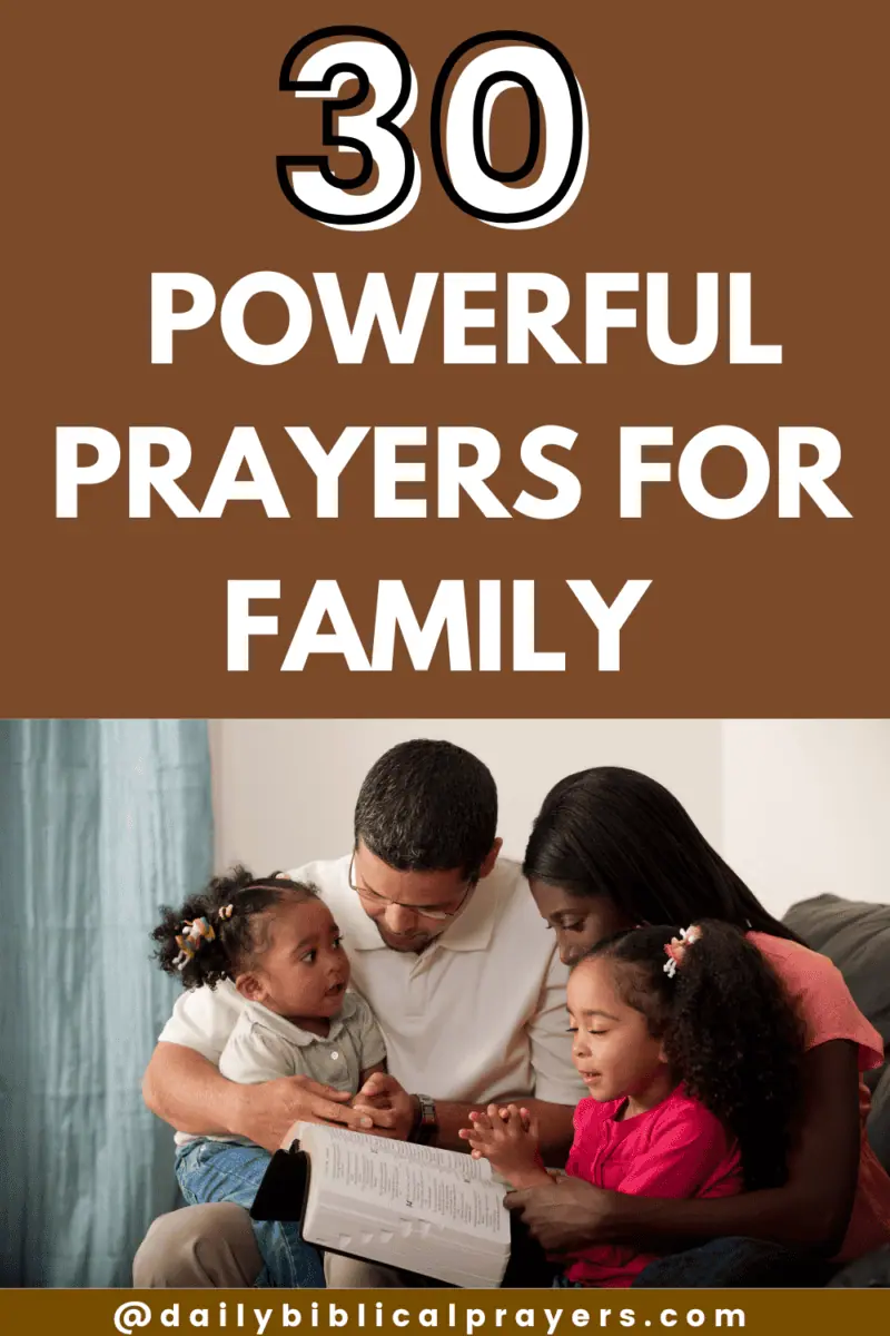 Powerful Prayer For Family Protection Strength And Peace Daily
