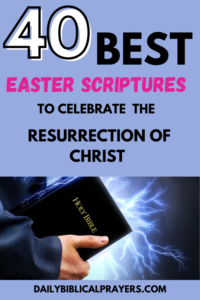 40 best Easter scriptures to celebrate the resurrection of Christ 