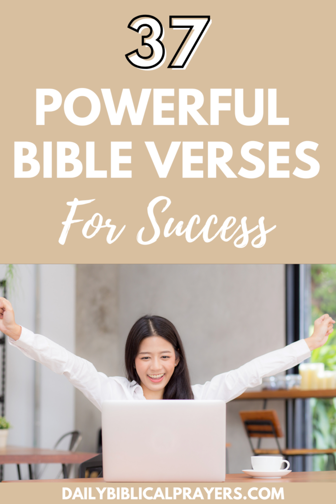 37 Most Powerful Bible Verses For Success