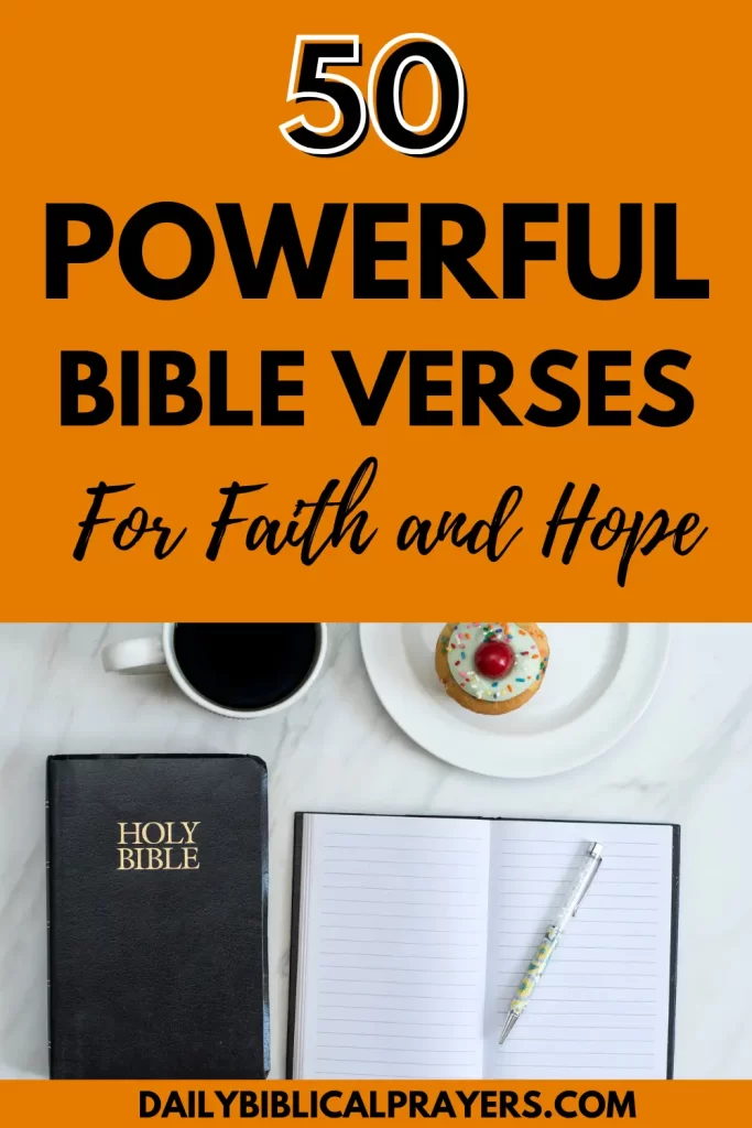 50 Powerful Bible Verses for Faith and Hope