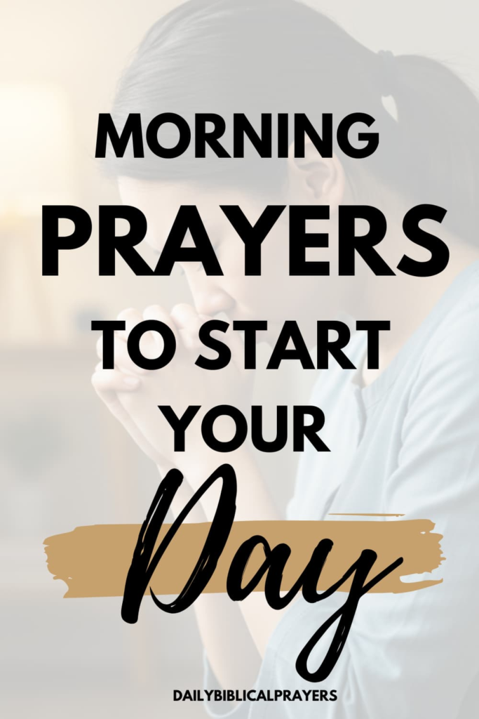 Morning prayer