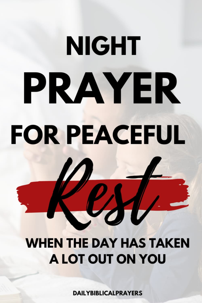 Night prayer